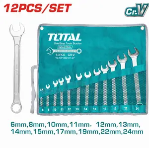Total THTPCS Combination Spanner Set Size:6-24mm