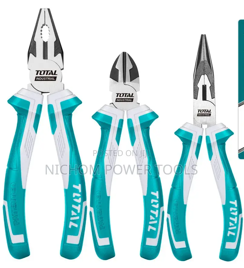 Total THT2K0301 3 PCS Pliers Set