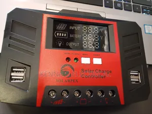50A 12V 24V PWM Solar Charge Controller, With LCD Display