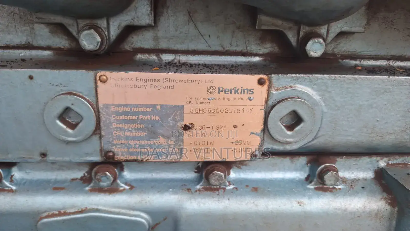 Ex UK Generators 265kva Perkins Engine