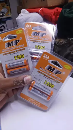 AAA Rechargeable Batteries Pair