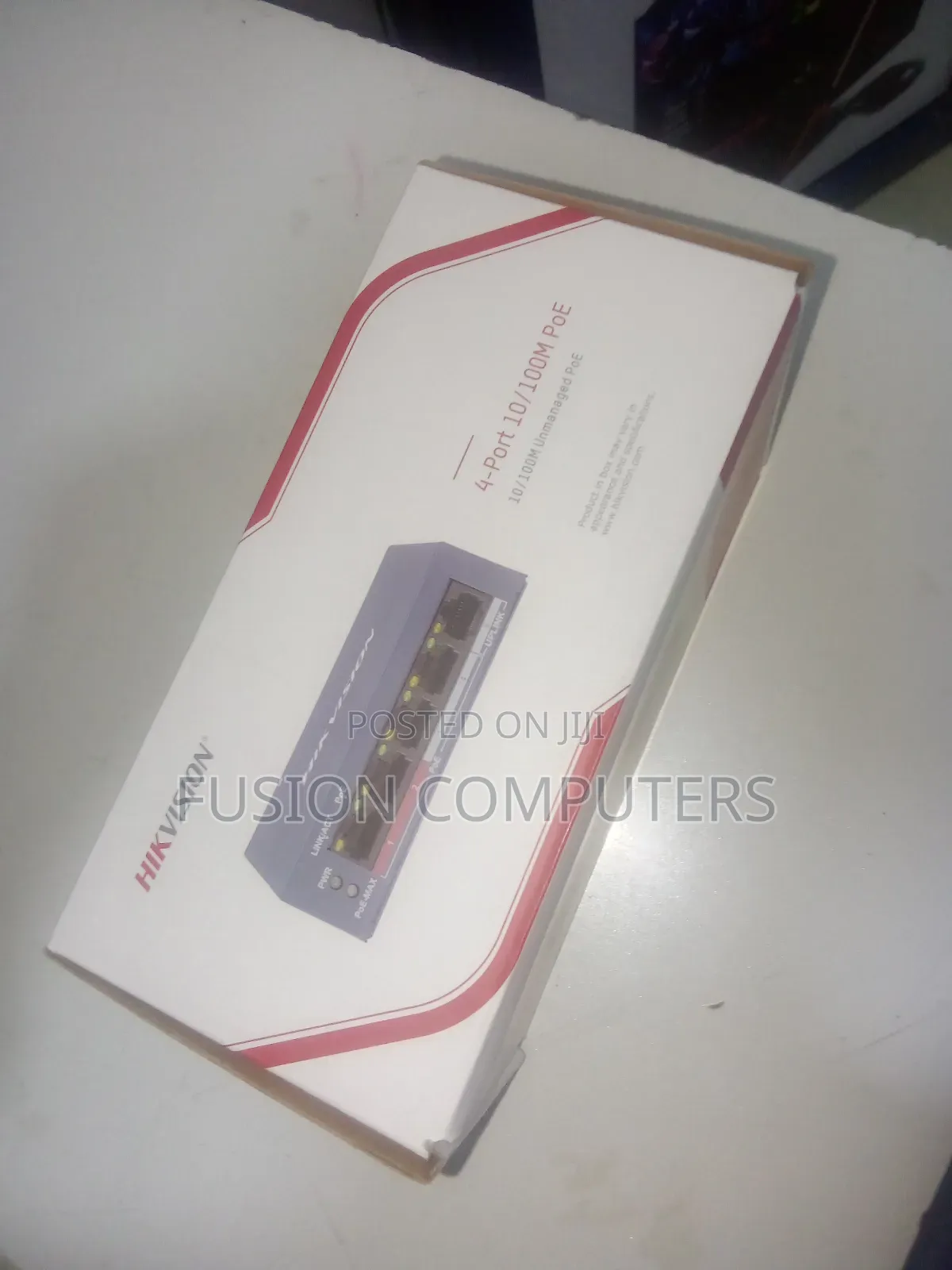 Hikvision DS-3E0105P-E 4 Port Unmanaged Poe Switch