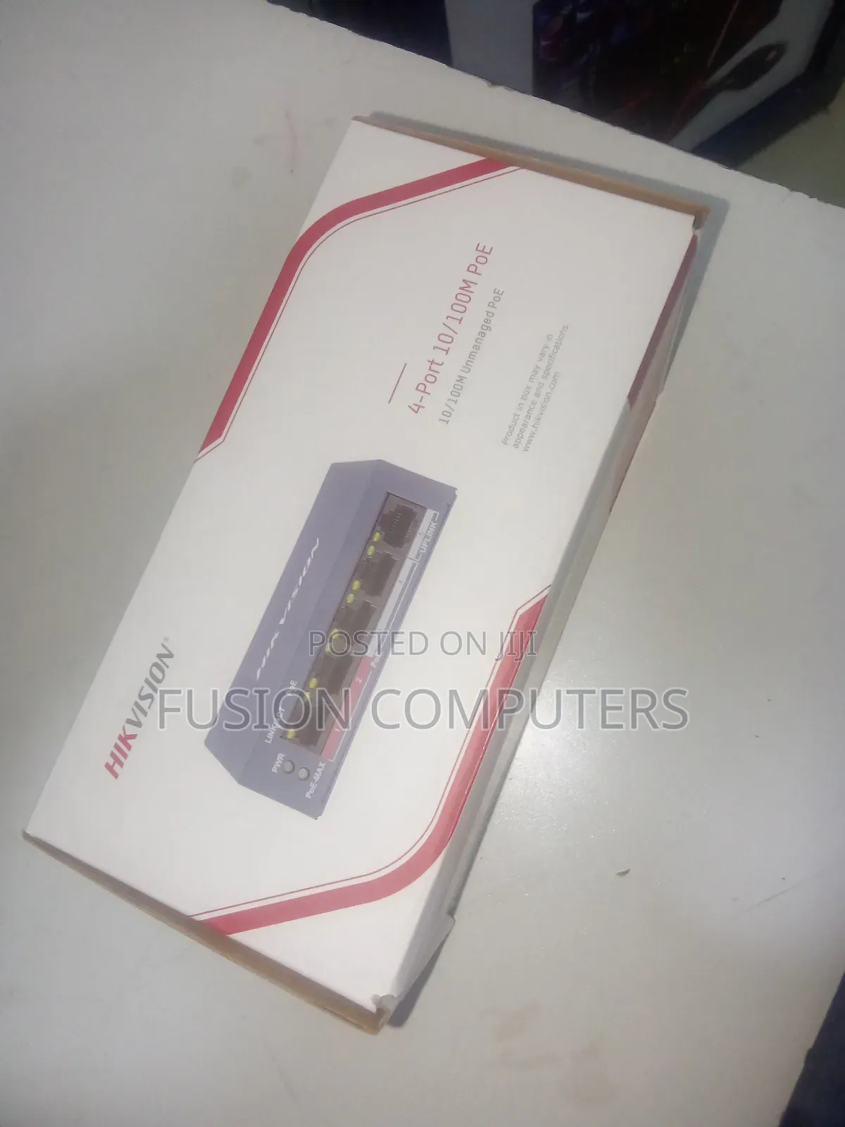 Hikvision DS-3E0105P-E 4 Port Unmanaged Poe Switch