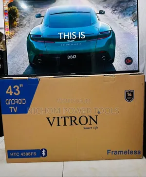 Vitron 43" Flameless Smart Tv