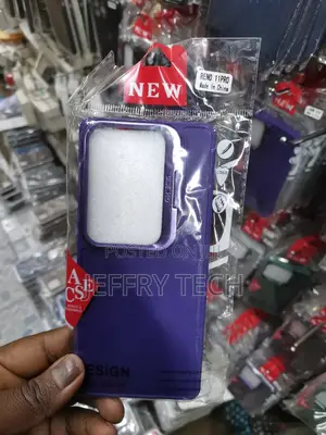 Purple Camera Stand Color TPU (Soft) Phone Case - Oppo Reno