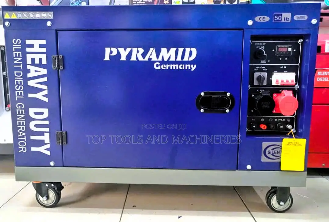 Pyramid Germany 10kva Both Single 3phase Diesel Generator