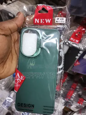 Camera Stand Color TPU (Soft) Phone Case - Oppo A78 (5G)