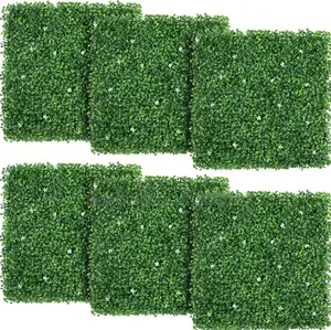 Decorative Green Hedge Panels