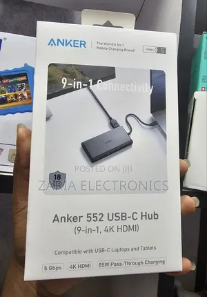 Anker 552 USB C Hub 9in1, HDMI
