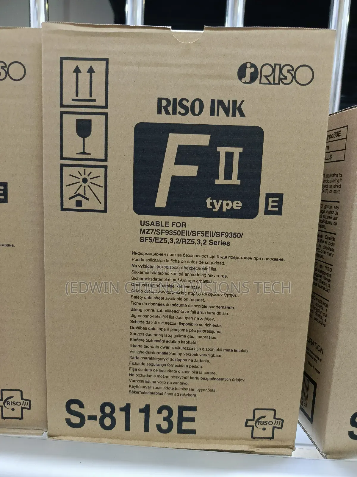 Original S-8113e Duplicator Ink
