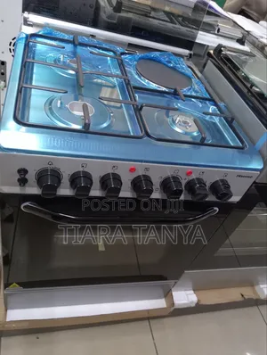 Hisense HF631GEES Standing Cooker 3+1, Electric Oven