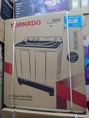 Tornado 7kg TWH-Z07DNE-W Twin Tub Washing Machine