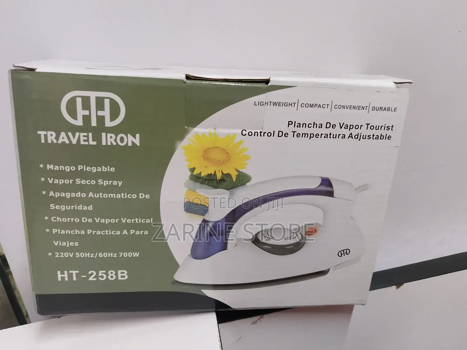 Variable Temperature Control Steam Iron HT-258B