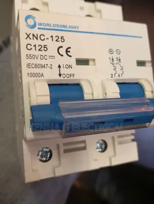 550v DC MCB 2pole 125A Breaker