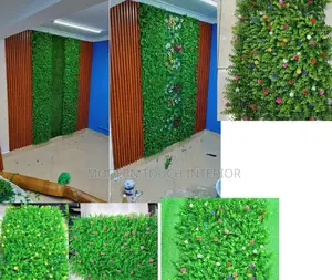 Hedge Panels - With Colored Flowers