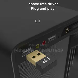 Bluetooth 5.3 USB Adapter for PC and Laptop - Plug Play