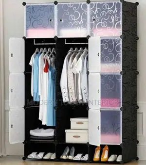Black Plastic Wardrobes