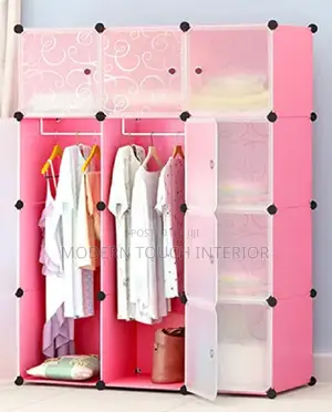 New 3 Column Plastic Wardrobe