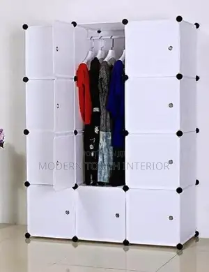 Plastic 3 Column Wardrobes