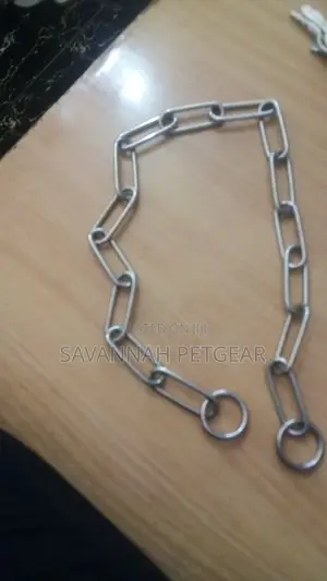 Heavy Metal Duty Solid Stainless Steel Dog Choke Chain