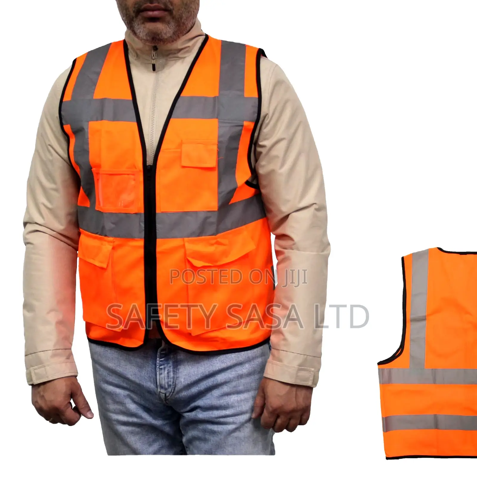 Executive Reflective Vest - Orange