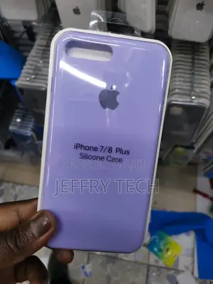 Apple Silicone Case for iPhone 7/8 Plus Purple