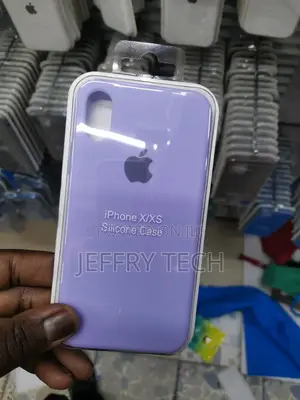 High Quality Silicone Case for iPhone X/Xs- Light Purple