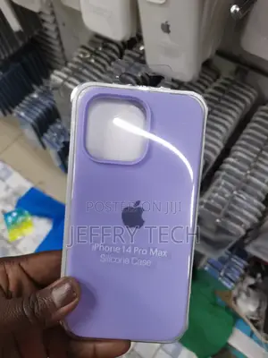 Silicone Case Apple iPhone 14 Pro Max Purple Case