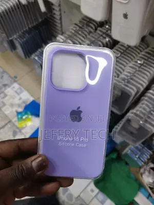 iPhone "15 Pro" Silicone Case "Lilac"