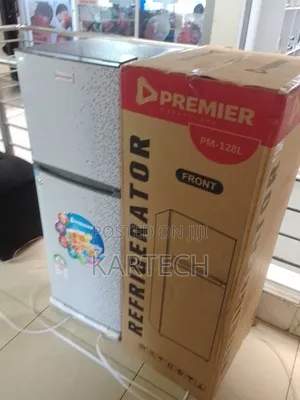 Premier 128l Double Door Refrigerator