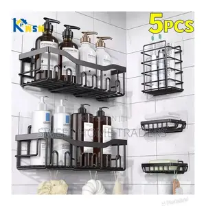 5pcs Set Shower Caddy Shelf