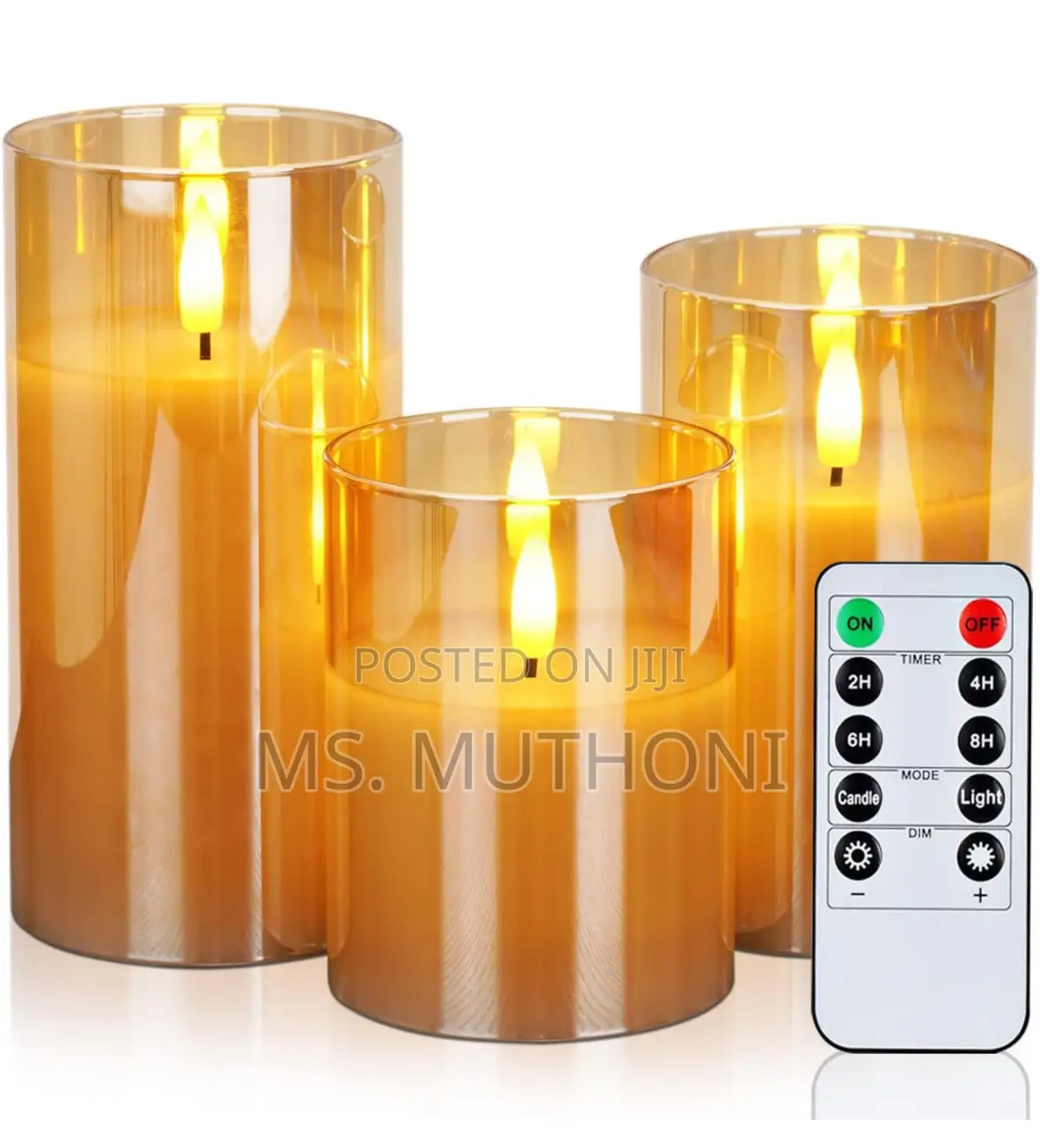 3pcs Set LED Candles