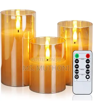 3pcs Set LED Candles