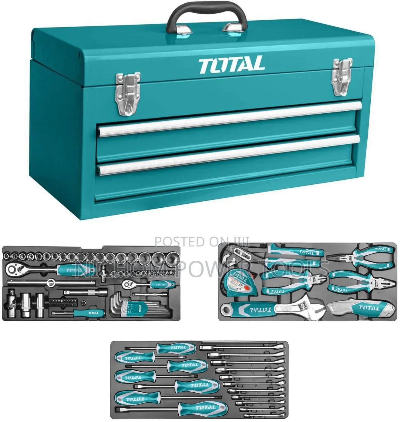 Total THPTCS70971 97 PCS Tool Chest Set