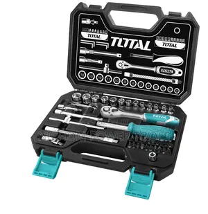 Total THT141451 45pcs 1/4" Socket Set