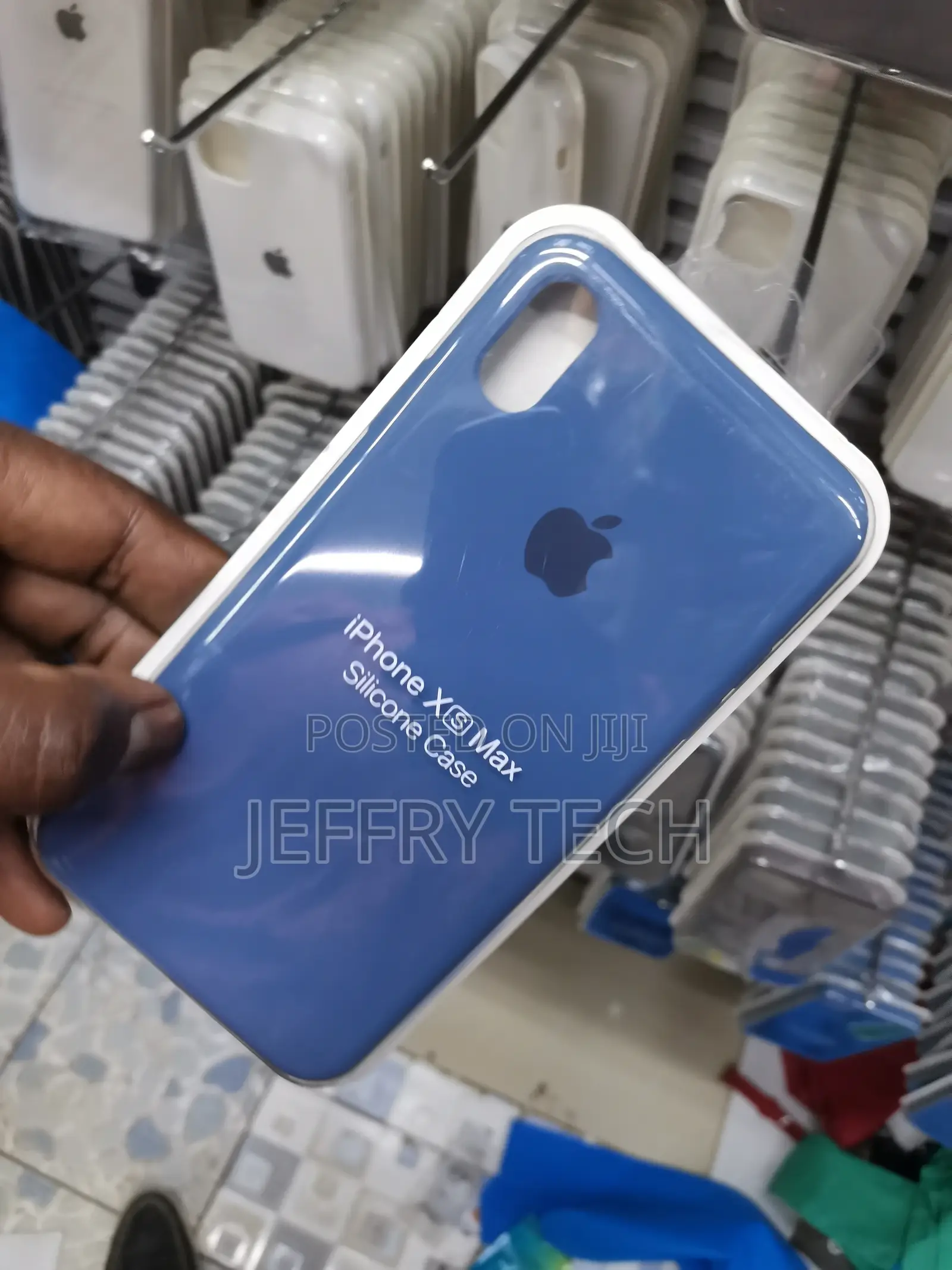 Apple Silicone Case for iPhone XS Max- Delft Blue