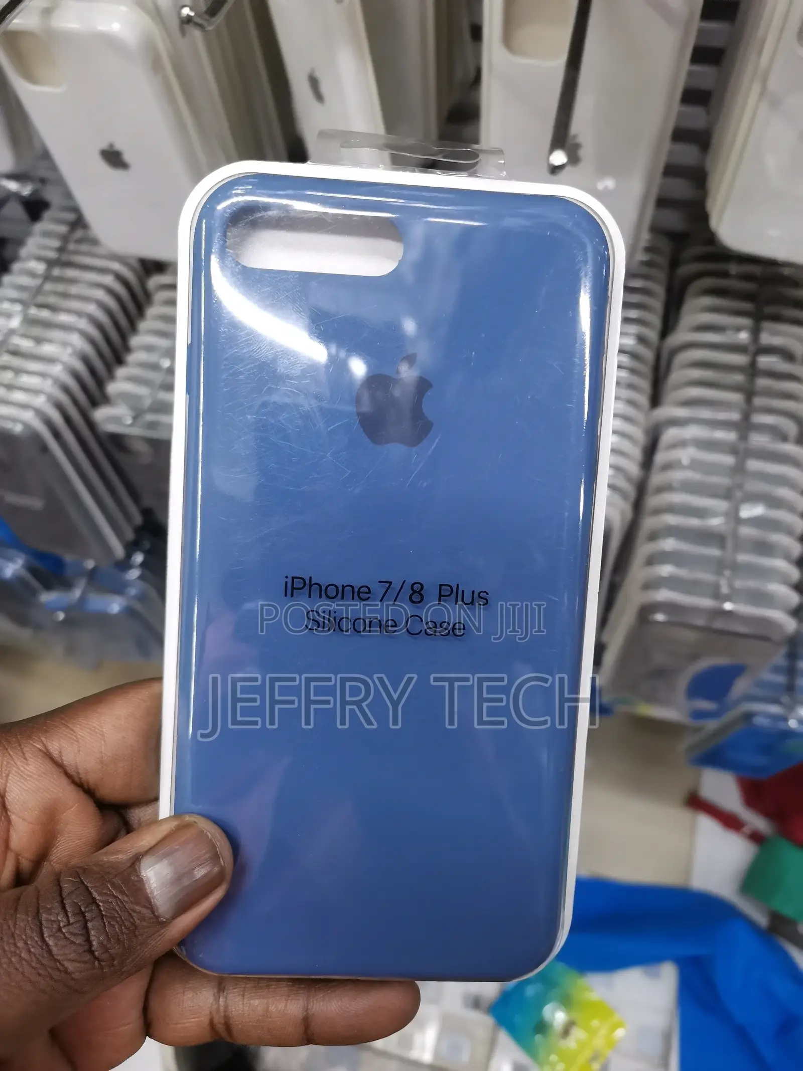 Apple iPhone 8 Plus / 7 Plus Silicone Case - Midnight Blue
