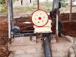 Stone Crusher for Gold Ore Gravity Separation Plant