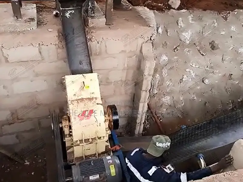 Stone Crusher for Gold Ore Gravity Separation Plant