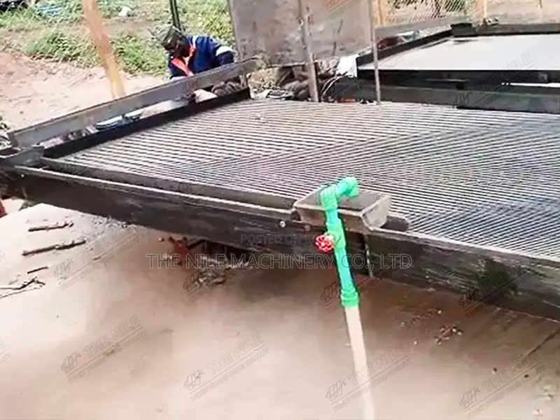 Stone Crusher for Gold Ore Gravity Separation Plant