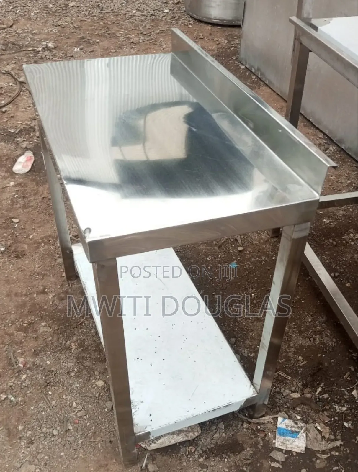 Affordable Working Table With Undershelf