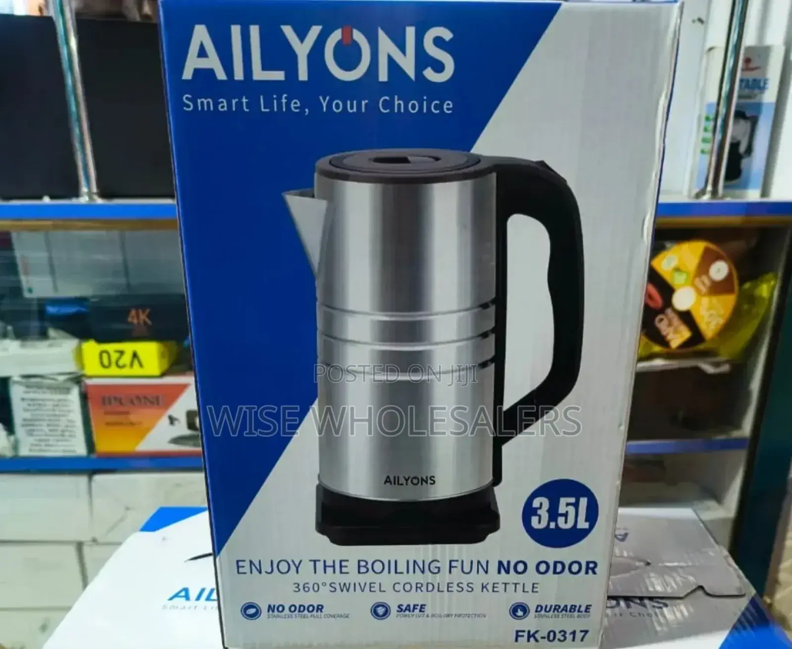 3.5 Litres Ailyons Electric Kettle • ...