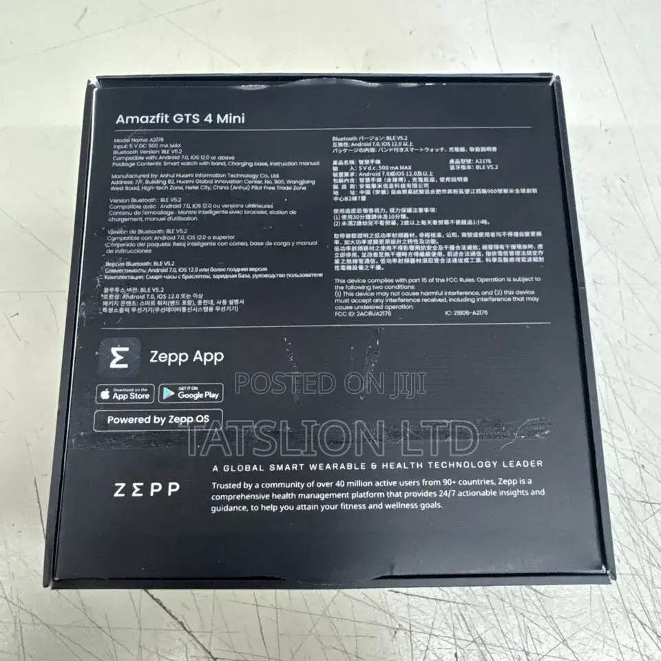 Amazfit GTS 4 Mini Smart Watch