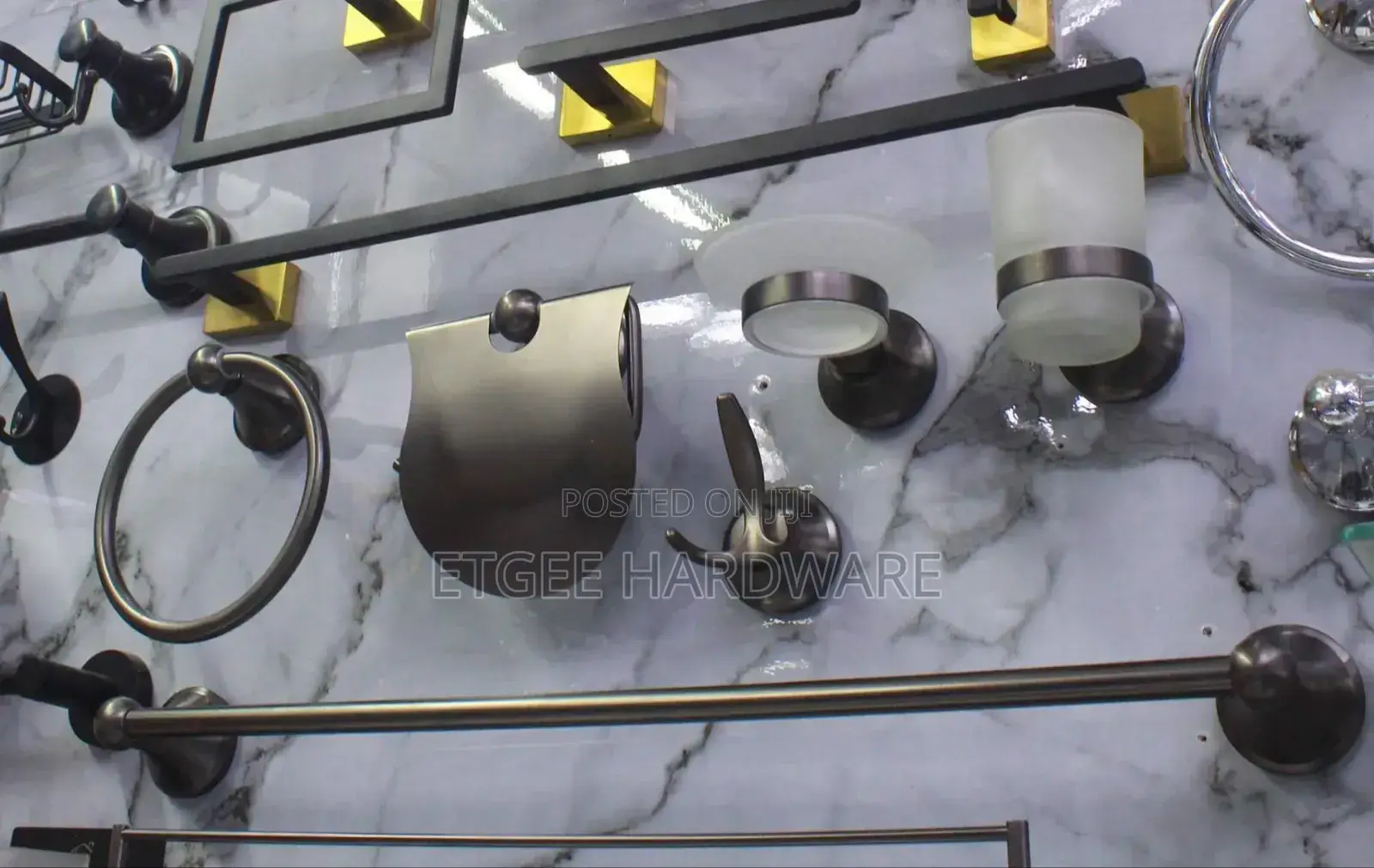 Brimix Bathroom Accessory / Accessories Set Grey