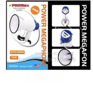 Promax 15W Public Address System With Siren