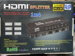 1X4 HDMI Splitter 4kx2k Display