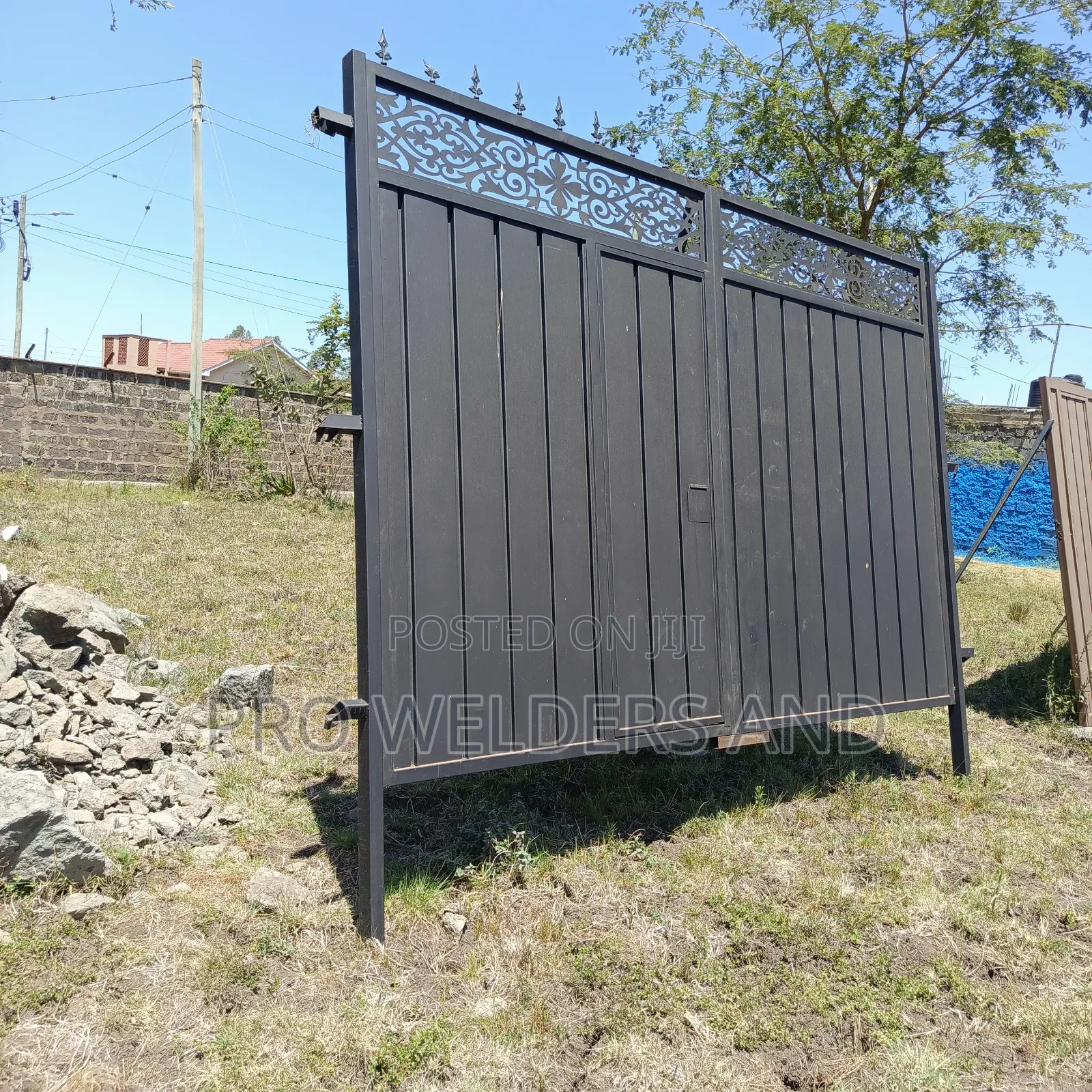Simple Modern Modern Gate Design
