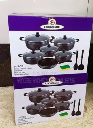 Original Tc 14pc Nonstick Cookware° With Lids