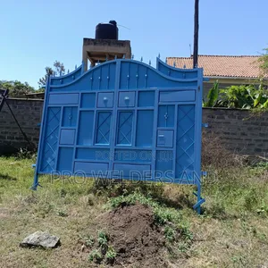 Blue Readymade Gate