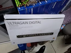 Behringer Ultragain ADA8200 ADAT W/ MIDAS Mic Preamps